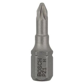 Bit Bosch Extra Hard, PZ1, 25mm, 25 bucati