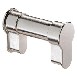 Cilindru blank universal EASYBLIND 77-132mm, nichel-argintiu, pentru usi cu protectie la foc T60