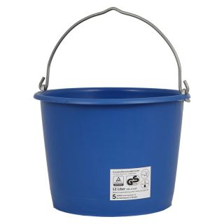 Galeata de constructie 12 L, albastru cu macara