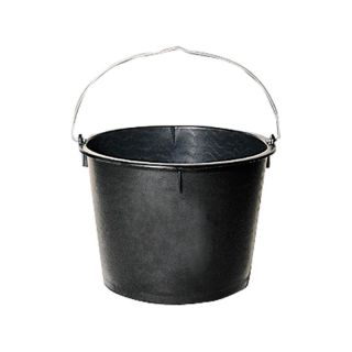 Galeata de constructie polieth.ploaie. versiune grea negru 20 L