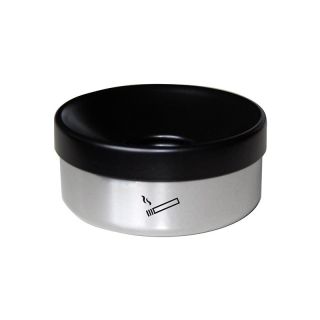 Scrumiera de masa Rondo, inaltime 40 mm, Ø 90 mm, 0.2 l, gri