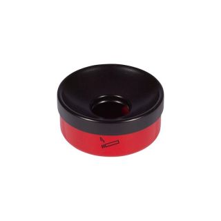 Scrumiera de masa Rondo, inaltime 40 mm, Ø 90 mm, 0.2 l, rosie