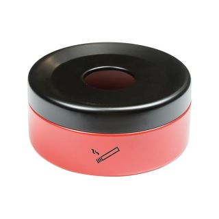 Scrumiera de masa Rondo, inaltime 70 mm, Ø 150 mm, 1.0 l, rosie