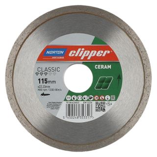 Clipper de taiere cu diamant CLACeram 1670 115x22,23 mm