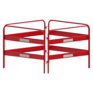 Grila de protectie ax r/w 4 m 4-part. 1,2 m inaltime