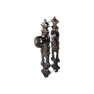 Maner de siguranta pentru usa de intrare 208H, fier, EI ROWE negru, 92/10mm, SCHEITTER