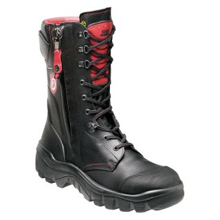 Bocanci pentru pompieri Steitz Secura FIRE FIGHTER GORE II, F2A SRC HI3 ESD, negru/rosu, mas. 46