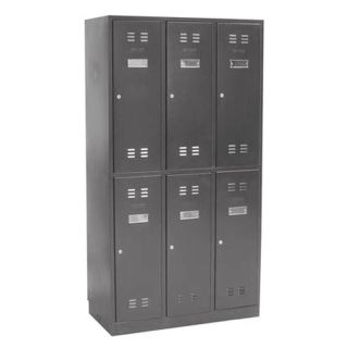 Vestiar Unior 950/6-BLACK, 6 compartimente