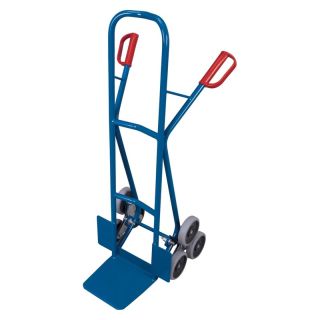 Carucior din otel tubular pentru urcat scari, 200 kg, lopata 300 x 255 mm, VARIOFIT