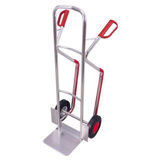 Carucior de transport din aluminiu PROFI, 200 kg, lopata 320 x 250 mm, VARIOFIT