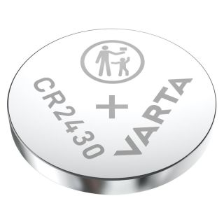 Baterie Lithium CR 2430, 3.0V, 290 mAh, ambalata individual in blister, VARTA