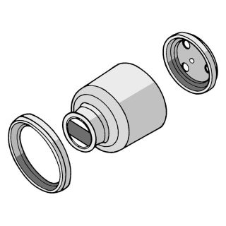 Opritor de usa Seria 1, maro, capacitate 20 kg, 22 x 54 x 43 mm, montare pe perete, WELTER