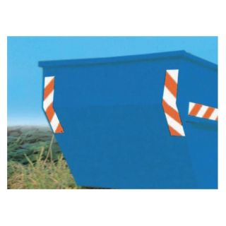 Marcaj magnetic de avertizare pentru containere 141x705mm, 8 piese