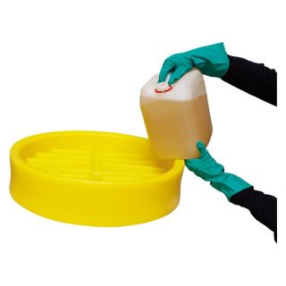 Palnie pentru butoaie din PE, DF 2000, 100L IBC pentru bidoane de 205 L, Ø 640 x 150 mm