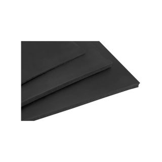 Placa de cauciuc standard NR/SBR, fara insertie, grosime 10 mm, 1400 x 5000 mm, negru