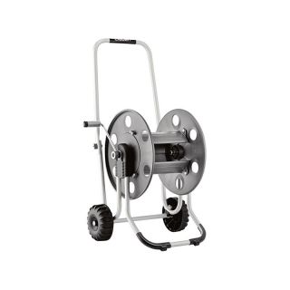 Carucior pentru furtun, cu tambur, Metal 60, 85m 1/2" sau 40m 3/4", CLABER