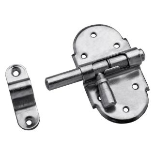 Zavor Grendel pentru usi 1706, galvanizat, 70 x 60 x 16mm, Ø 8mm, DENI