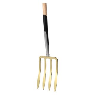 Furca spade 190mm 4 dinti cu maner Floraworld