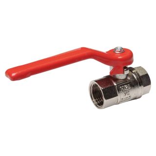 Supapa cu bila din alama, 1/2" cu parghie de oprire, FLORAWORLD