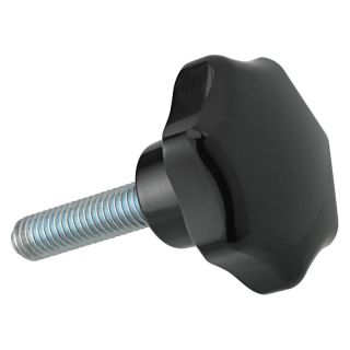 Buton stea DIN6336A 40mm, M 8x30, forma L Duroplast Continut: 5 buc.