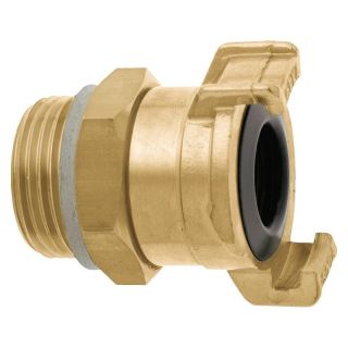 Piesa filetata GEKA plus 2000, cu filet exterior, 1", NW 25 mm, max. 40 bar, din alama, GEKA