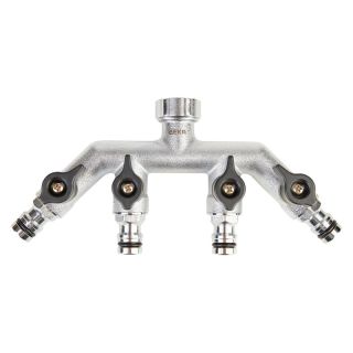 Supapa de conectare cu patru cai GEKA plus, G 3/4", 24.66mm, ambalat in blister, GEKA