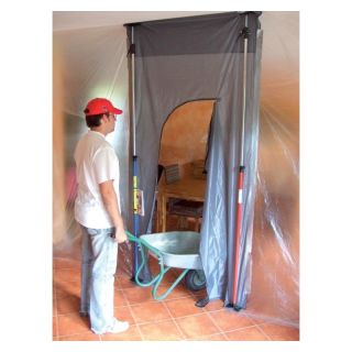 Protectie praf usa/perete 310x130cm velcro.