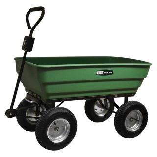 Carucior de gradina GGW 300, volum 125 l, max. 300 kg, 1190x585x985 mm, GUDE
