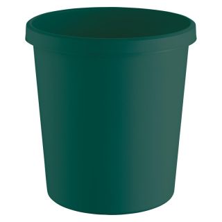 Cos de gunoi, model The green german, din plastic reciclat, 18 l, inaltime 331 mm, Ø 315 mm, verde