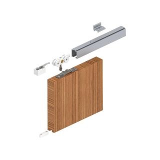 Set culisare pentru usa de lemn HELM 140, greutate pana la 140kg, WOELM