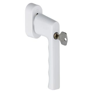 Maner fereastra seria Hamburg 0700S/UD9020, cu incuietoare, 7 x 32-42 mm, aluminiu F9016, HOPPE