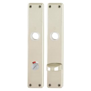 Placuta lunga 202SP-RW-SK/OL, pentru clanta usii de baie, cu incuietoare, F2, 78mm, HOPPE