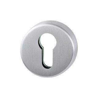 Rozeta pentru cheie E42S, inox, pentru usi profilate, PZ, F69, grosime 8mm, HOPPE