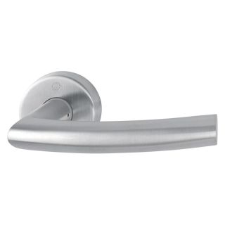 Maner pentru usi de intrare Trondheim E1430Z/42HF69, pe rozeta, jumatate de set, patrat 10mm, inox, HOPPE