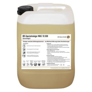 Agent de curatare degresant WAS 10.500, canistra 20 L, concentrat, pH 9- neutru, IBS