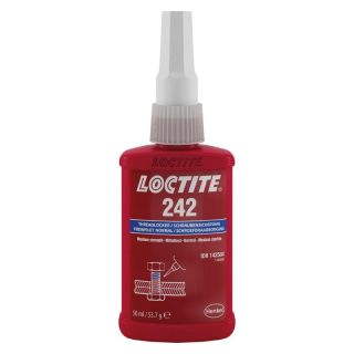 Adeziv blocare suruburi Loctite 242, rezistenta medie, flacon 10ml, LOCTITE