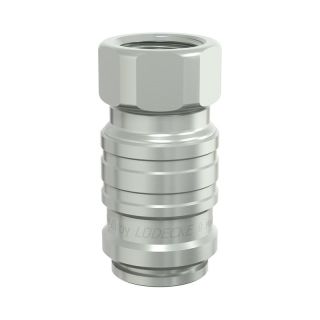 Cuplaj cu eliberare rapida WaterProfi, cu filet interior G 3/4", cu ventil, 53 x 28 mm, LUDECKE