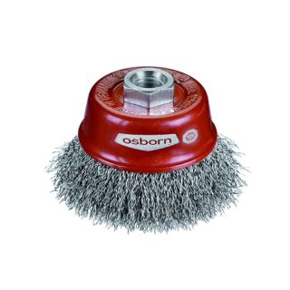 Perie oala Osborn EUPBCB005, fir ondulat otel 0.3mm, M14, 60x21mm