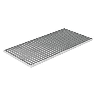 Gratar standard fara cadru, 1000 x 500 mm, inaltime 20 mm, patrat 30 x 30 mm, MEA