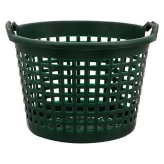 Cos de gradina 25 kg, verde, rotund