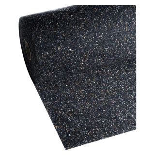 Covor din cauciuc reciclat, 3 x 1500 x 5000 mm, negru-multicolor