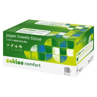 Servetele din hartie WEPA Comfort, 250x230mm, zig-zag, 2 straturi