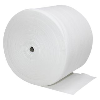 Laveta din material textil Soft, 30 x 38 cm, 1 strat, 700 foi, alb, pe rola