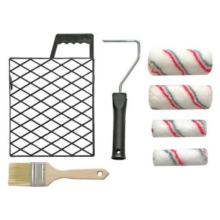 Set pictor 7 buc. cuier, FP 50mm, 4 role, grilaj 2x12cm+2x10cm, grilaj 18x21cm Nespoli