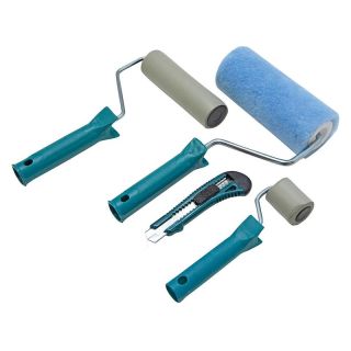 Set tapet 4 buc. Rola, cutit, 2 role de presiune, rola Vestan, cutit Nespoli de 18 mm