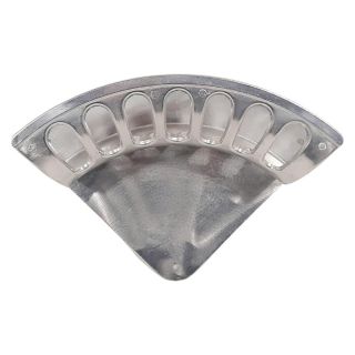 Suport de perete pentru furtun, forma A, aluminiu, dimensiune 3: 348 x 144mm