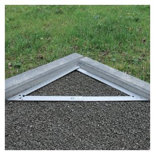 Unghi din aluminiu pentru alinierea pavajelor AW 60, 600 x 800 mm, 51800052, PROBST