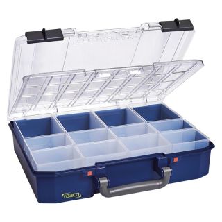 Cutie organizator CarryLite 80 4x8-12 DLU, 337 x 278 x 79 mm, 12 compartimente, RAACO
