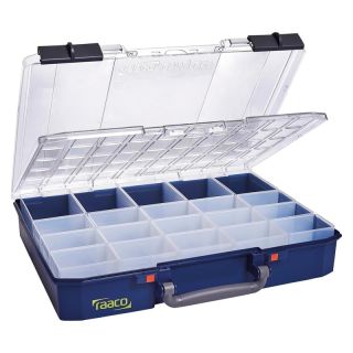 Cutie organizator CarryLite 80 5x10-20 DLU, 413 x 330 x 82 mm, 20 compartimente, RAACO