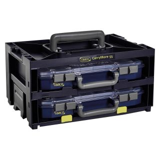 Cadru de transport CarryMore 55 x 2, echipat cu 2 cutii organizator, 386 x 278 x 195 mm, portanta 25 kg, RAACO